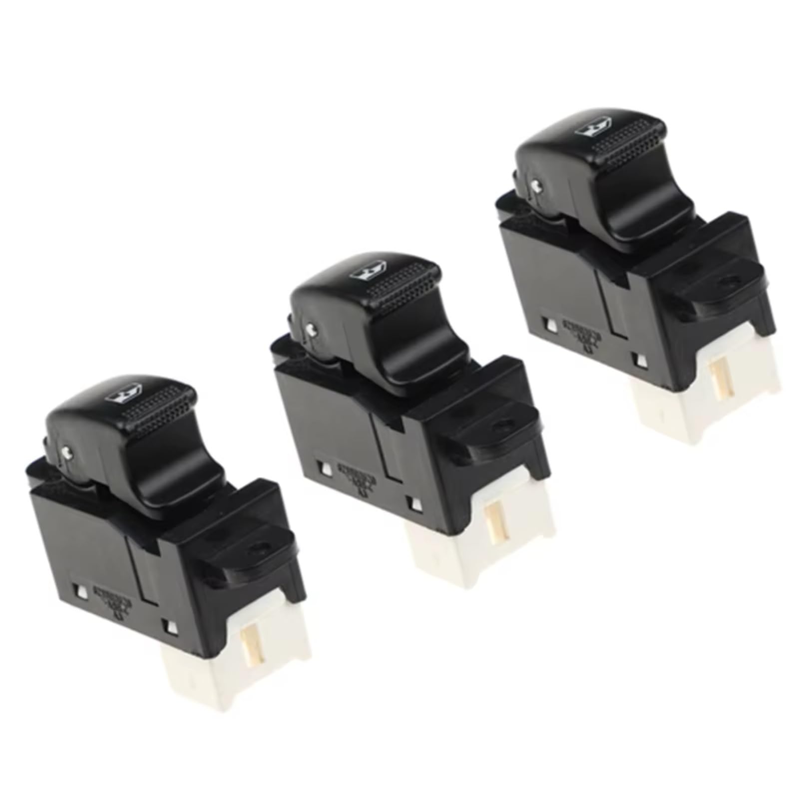 Kompatibel Mit KIA Für RiO Für Hybrid 2006–2010 93570-1G110 Hauptschalter Für Elektrische Fensterheber Vorne Links 93580-2D000 935701G110 93570-1G200 Auto Fenster Schalter(3X Passenger Buttonm) von BWWIEZRS