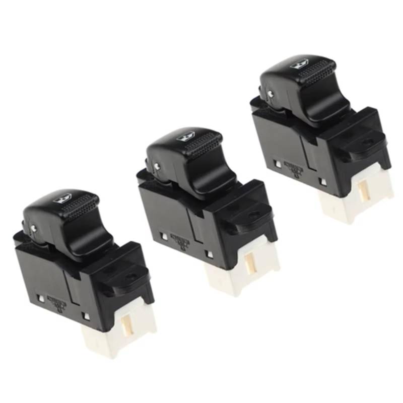 Kompatibel Mit KIA Für RiO Für Hybrid 2006–2010 93570-1G110 Hauptschalter Für Elektrische Fensterheber Vorne Links 93580-2D000 935701G110 93570-1G200 Auto Fenster Schalter(3X Passenger Buttonm) von BWWIEZRS
