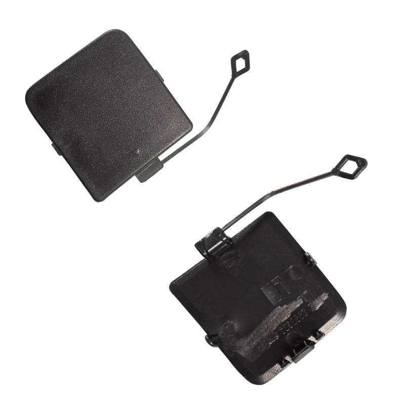 Abschleppösenabdeckung, For BMW X1 E84 2009–2012, 51122990609 51122990610, Autozubehör, Abschlepphakenkappe for hintere Stoßstange, Abschleppösenabdeckung (Size : Left and Right) von BWZJS