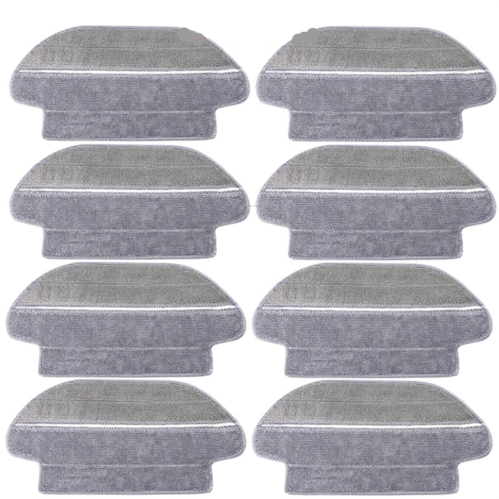 BWZJS, for Xiaomi, Mi Robot Vacuum Mop Pro STYTJ02YM Zubehör Ersatzteile Xiomi Mijia LDS Staubsauger Ersatzbürste Filterlappen Roboterstaubsauger-Ersatzkit(8G Rags) von BWZJS