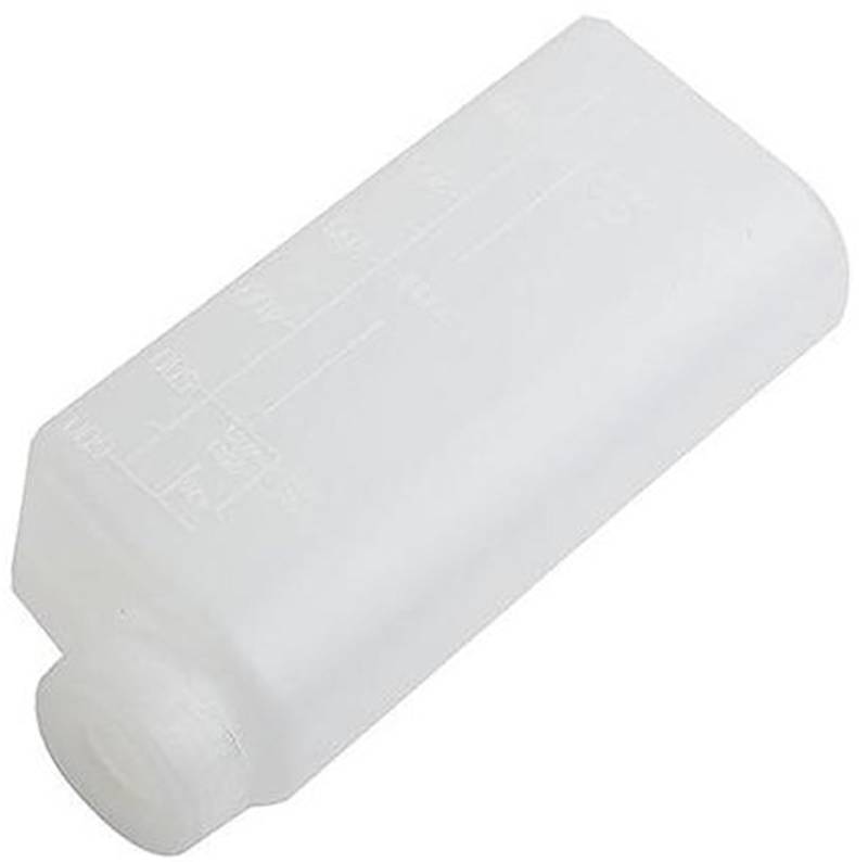 BWZJS 1 Stück 2-Takt-Mischflasche Rasenmäher Kettensäge Strimmer Kraftstoffmischer 25:1 20:1 40:1 600 ml Kraftstoffmischflasche Küchengerät Tank Garten-Tankdeckel von BWZJS