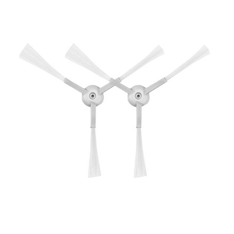 BWZJS 2PC, for Xiaomi, MI Robot Vacuum-Mop Essential/MIJIA G1 MJSTG1 Seitenbürste Staubsauger Zubehör Ersatzteile Ersatz Roboterstaubsauger-Ersatzkit von BWZJS