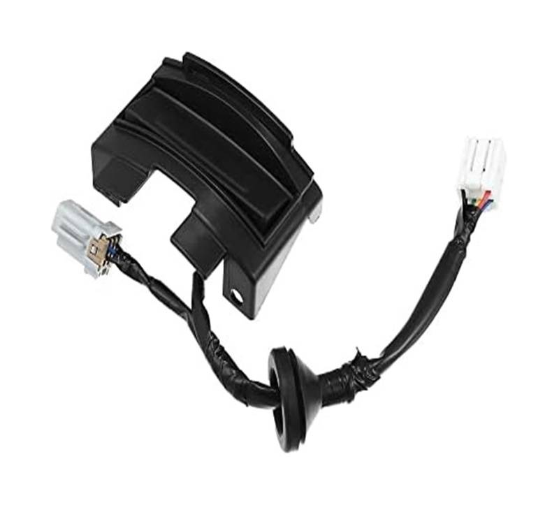 BWZJS 81260-2V010 Kofferraum-Heckklappengriff-Entriegelungsschalter Heckklappenverriegelungsknopfschalter, for Hyundai, for Veloster 2012-2017, Schwarz Schalter für Kofferraumgriff von BWZJS