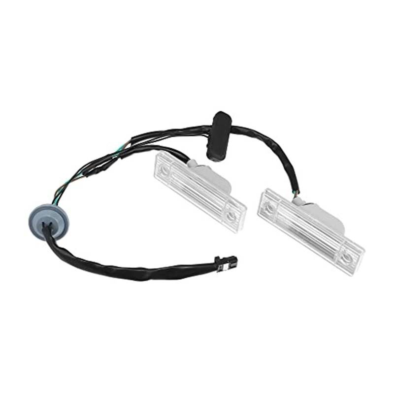 BWZJS 95107229 95961097 Kofferraum-Heckklappengriff-Entriegelungsschalter Heckklappenschalter mit Kennzeichenleuchte, for Chevrolet, for Cruze, 2011 2012 2013 2014 Schalter für Kofferraumgriff von BWZJS