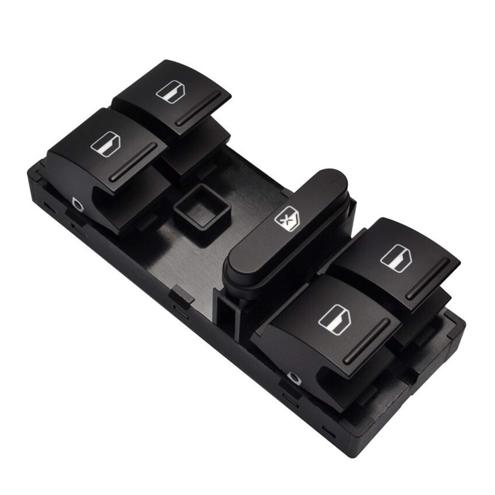 BWZJS Auto-Fensterheber-Steuerschalter, elektrische Fensterheber-Schaltertaste, for VW, for Jetta, for Golf, MK5 MK6 GTI Rabbit, for Passat, B6 3C, for Tiguan, 5ND 959 857 1K4 959 857B Fensterheber-Be BWZJS Auto-Fensterheber-Steuerschalter, elektrische Fensterheber-Schaltertaste, for VW, for Jetta, for Golf, MK5 MK6 GTI Rabbit, for Passat, B6 3C, for Tiguan, 5ND 959 857 1K4 959 857B Fensterheber-Be von BWZJS