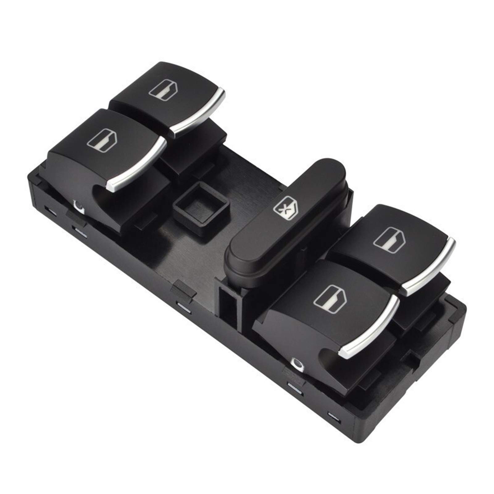 BWZJS Auto-Fensterheber-Steuerschalter, elektrische Fensterheber-Schaltertaste, for VW, for Jetta, for Golf, MK5 MK6 GTI Rabbit, for Passat, B6 3C, for Tiguan, 5ND 959 857 1K4 959 857B Fensterheber-Be BWZJS Auto-Fensterheber-Steuerschalter, elektrische Fensterheber-Schaltertaste, for VW, for Jetta, for Golf, MK5 MK6 GTI Rabbit, for Passat, B6 3C, for Tiguan, 5ND 959 857 1K4 959 857B Fensterheber-Be von BWZJS