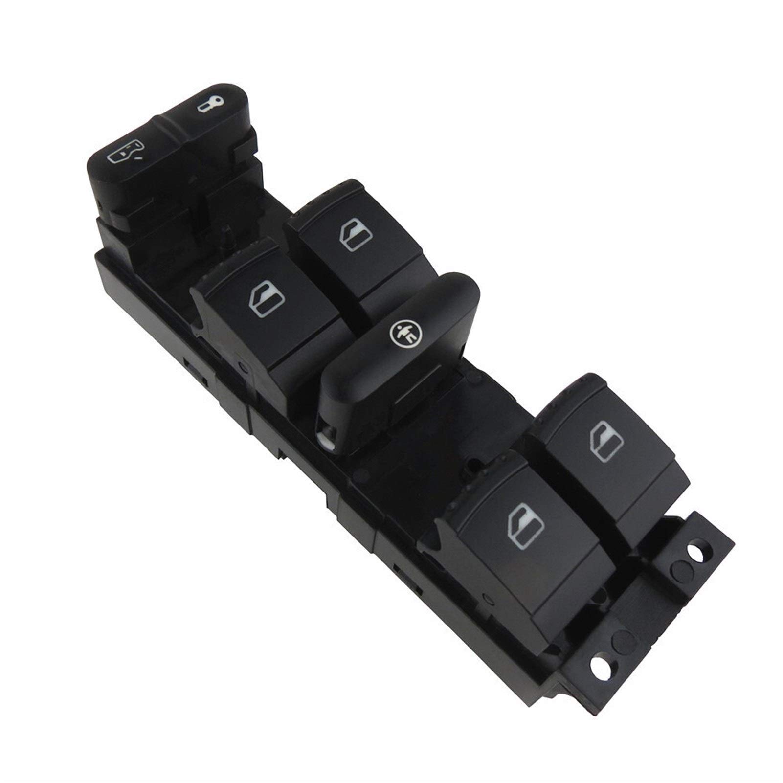 BWZJS Auto-Fensterschalter, Konsole, Fensterheber-Hebeschalter, for Golf, for Jetta, for Bora, for Passat, B5, for Seat, Leon Toledo 1999–2006 1J4959857C Autofensterschalter BWZJS Auto-Fensterschalter, Konsole, Fensterheber-Hebeschalter, for Golf, for Jetta, for Bora, for Passat, B5, for Seat, Leon Toledo 1999–2006 1J4959857C Autofensterschalter von BWZJS
