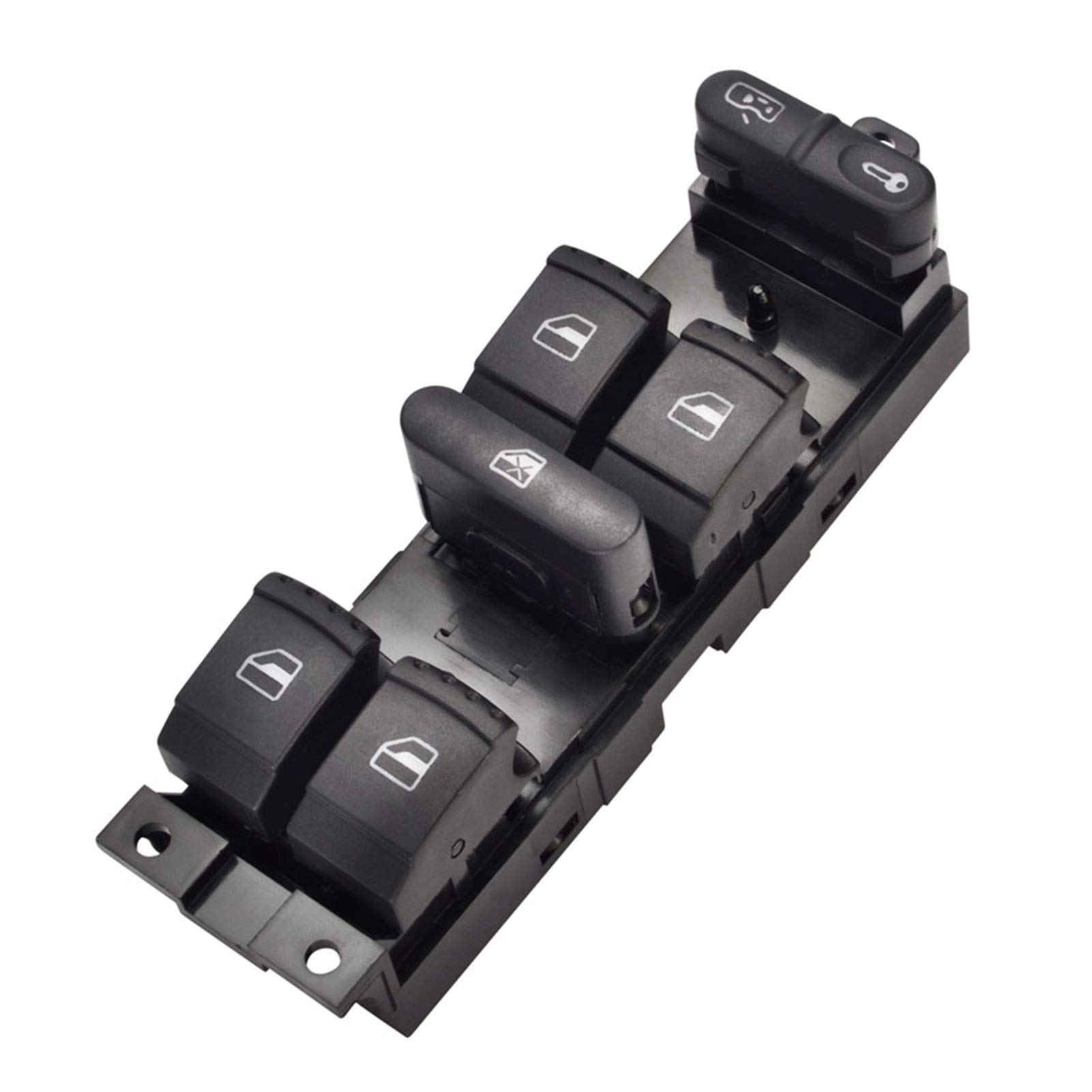BWZJS Auto-elektrischer Fensterheber-Steuerschalter, Fensterheber-Steuerschalter, for VW, for Golf 4, for Jetta, MK4, for Bora, for Käfer, for Passat, OE 1J4959857D Autofensterschalter BWZJS Auto-elektrischer Fensterheber-Steuerschalter, Fensterheber-Steuerschalter, for VW, for Golf 4, for Jetta, MK4, for Bora, for Käfer, for Passat, OE 1J4959857D Autofensterschalter von BWZJS