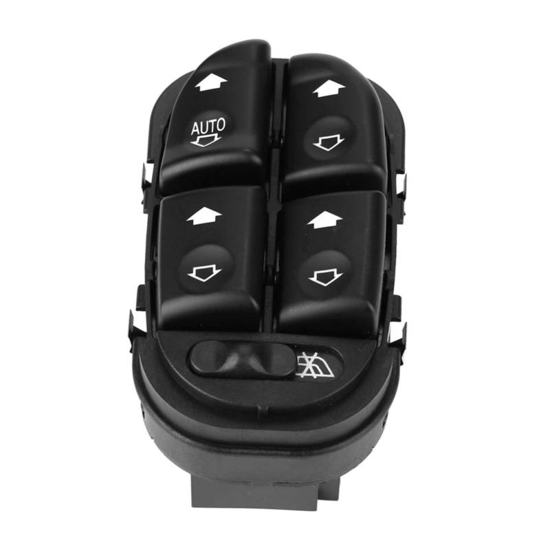 BWZJS Elektrische Fensterheber-Steuerschalter-Heber-Taste, Autofenster-Schalter-Heber-Bedienfeld, for Ford, for Mondeo, II 1996 1997 1998 1999 2000, linksfahrendes Autozubehör Autofensterschalter von BWZJS