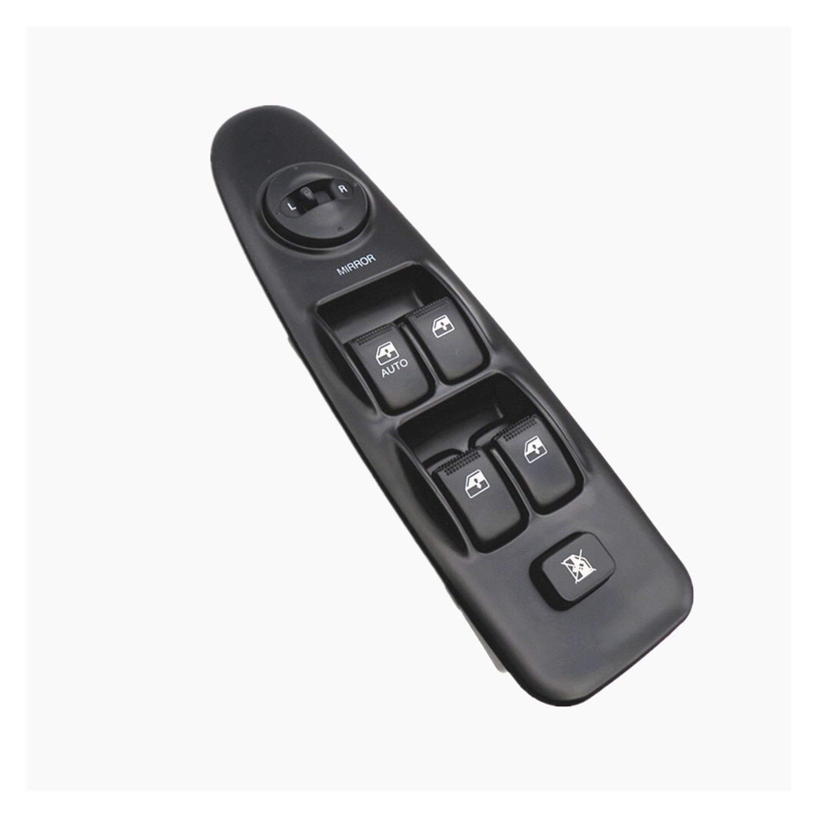 BWZJS Elektrischer Auto-Fensterschalterknopf vorne Links, Fensterheber-Bedienfeld, for Hyundai, for Elantra, 2001–2006 935702D000 935702D100 Autofensterschalter(Black) von BWZJS