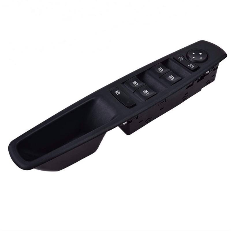 BWZJS Elektrischer Fensterheber-Steuerschalter, fahrerseitiger elektrischer Fensterheber-Schalter, for Renault, Fluence L30 Megane 254000008R 25400-0008R Autofensterschalter von BWZJS