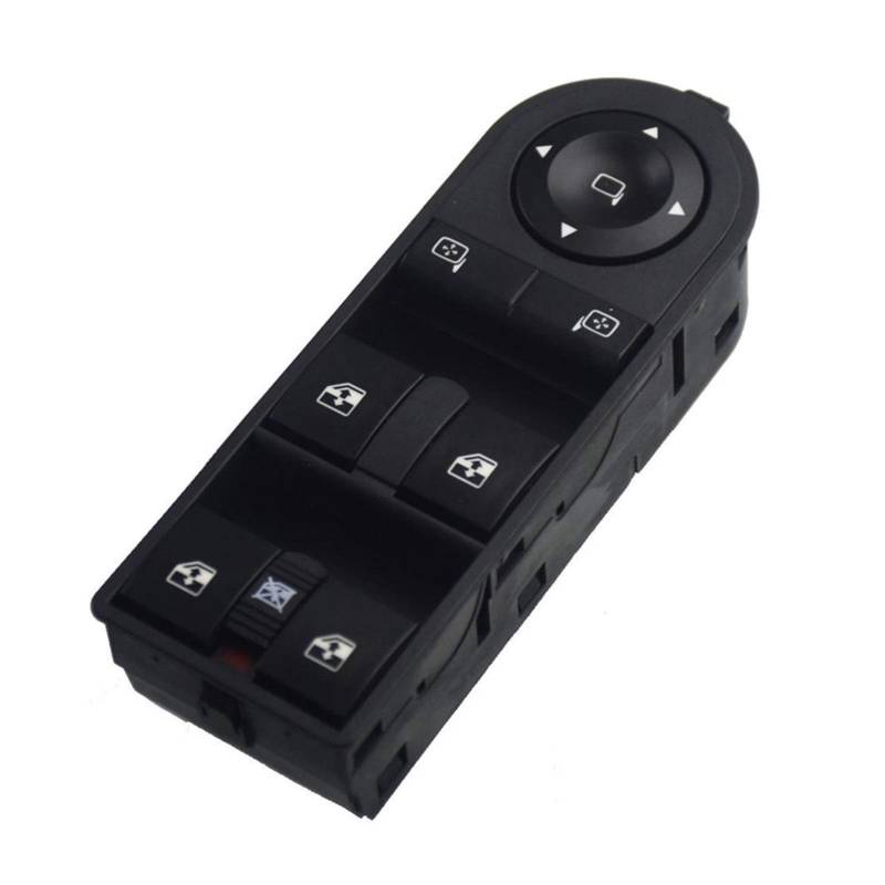 BWZJS Elektrischer Fensterheber-Steuerschalter, for Vauxhall, for Opel, Astra H Zafira 13228699 13228877 Autofensterschalter von BWZJS