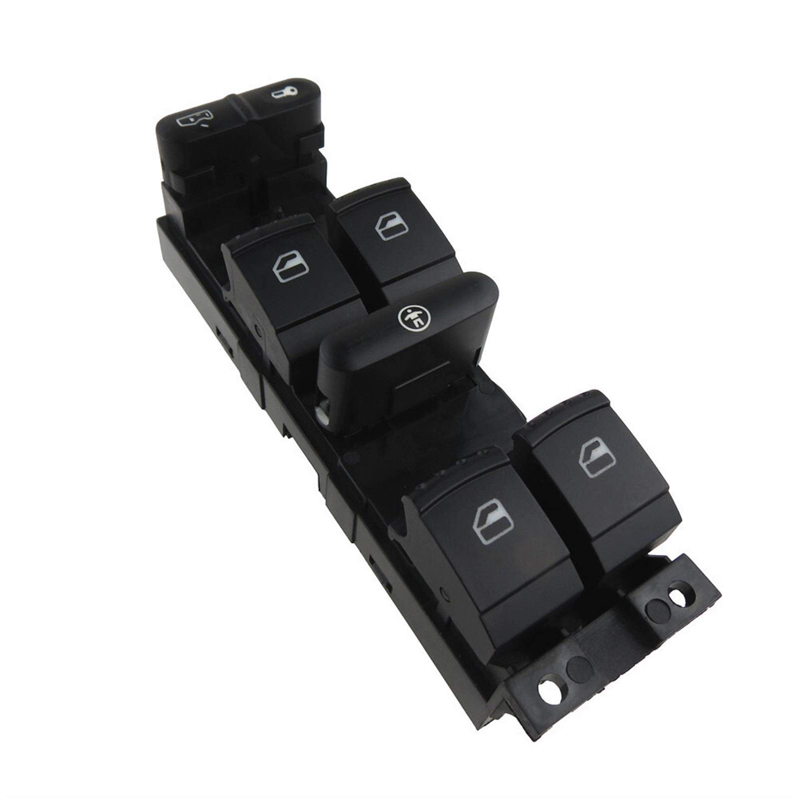 BWZJS Elektrischer Fensterheberschalter, elektrischer Auto-Fensterschalter, Fensterheber-Bedienfeld, for VW, for Golf, MK4, for Bora, for Seat, for, for Octavia, MK1 1J4959857A Autofensterschalter BWZJS Elektrischer Fensterheberschalter, elektrischer Auto-Fensterschalter, Fensterheber-Bedienfeld, for VW, for Golf, MK4, for Bora, for Seat, for, for Octavia, MK1 1J4959857A Autofensterschalter von BWZJS