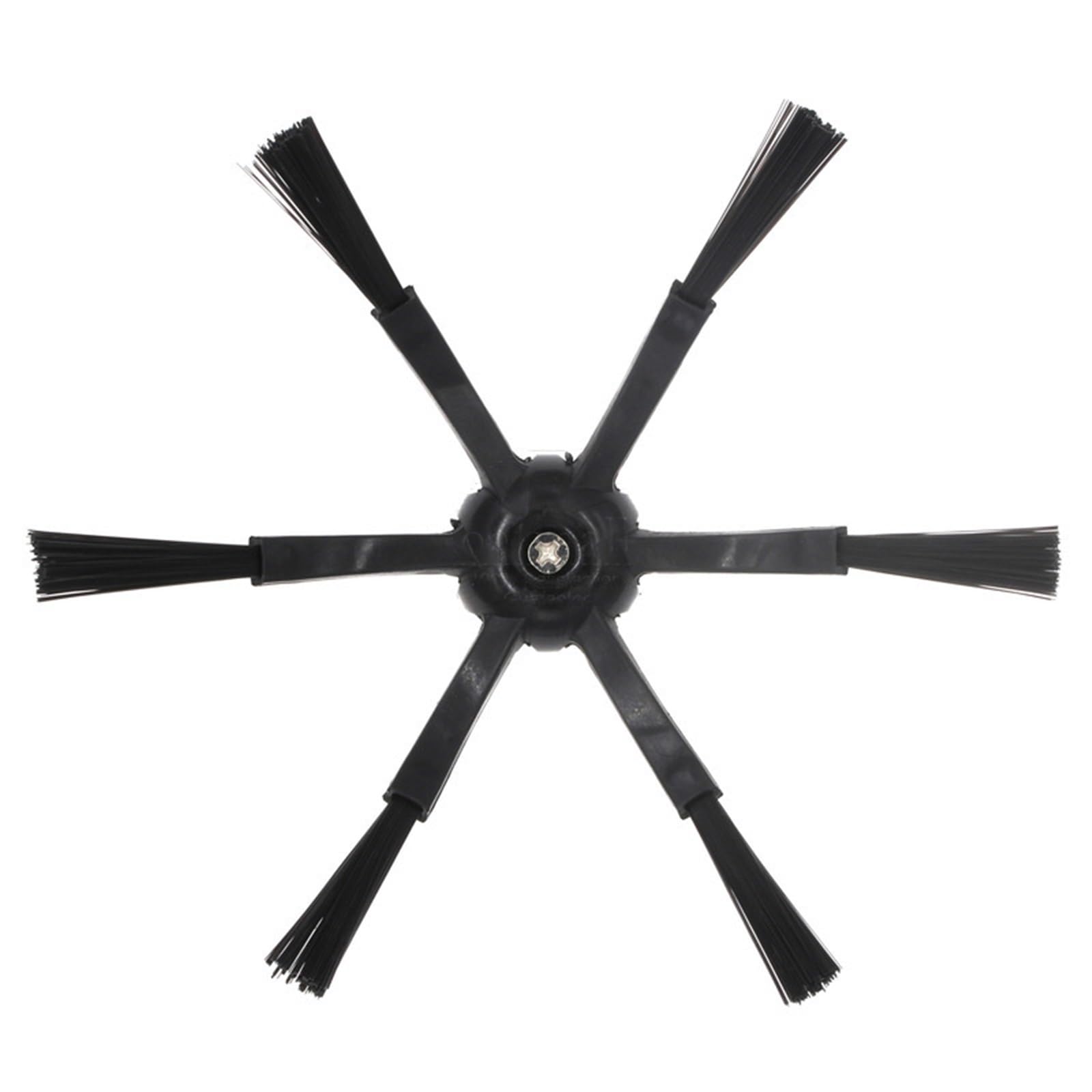 BWZJS Ersatz-Seitenbürste mit 6 Winkeln, for Xiaomi, 1S S50 S55 /, for Roborock, S7 T7 S5 Max S6 Maxv Eckbuchsen Roboter-Staubsauger-Teile Roboterstaubsauger-Ersatzkit(6 Arms Black) von BWZJS