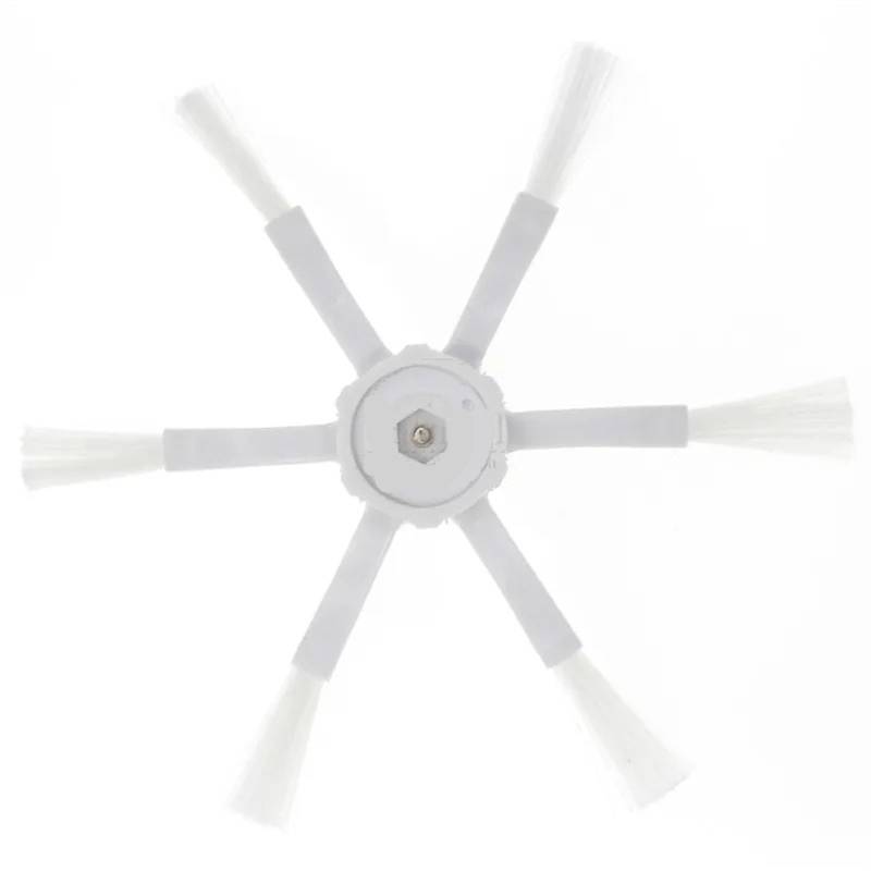 BWZJS Ersatz-Seitenbürste mit 6 Winkeln, for Xiaomi, 1S S50 S55 /, for Roborock, S7 T7 S5 Max S6 Maxv Eckbuchsen Roboter-Staubsauger-Teile Roboterstaubsauger-Ersatzkit(6 Arms White) von BWZJS