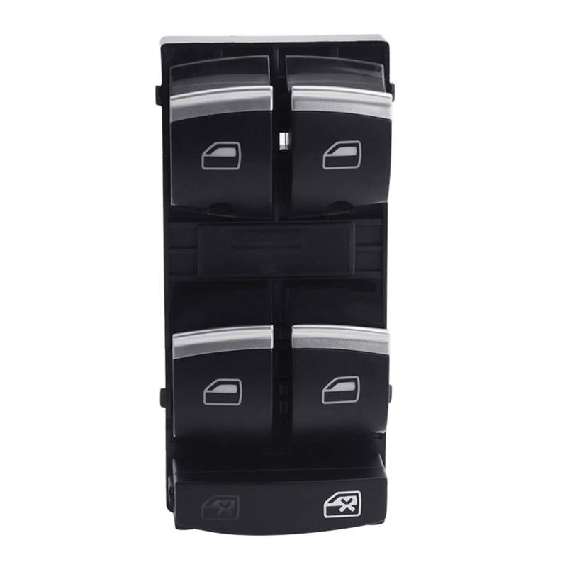 BWZJS Fensterheber-Steuerschalter, Fensterheber-Bedienfeld, Fensterheber-Steuerschalter, for, A3 S3 A6 S6 RS6 4F2 4FH 4F5 C6 Q7 8P1 8PA Auto-Innenteile Autofensterschalter von BWZJS