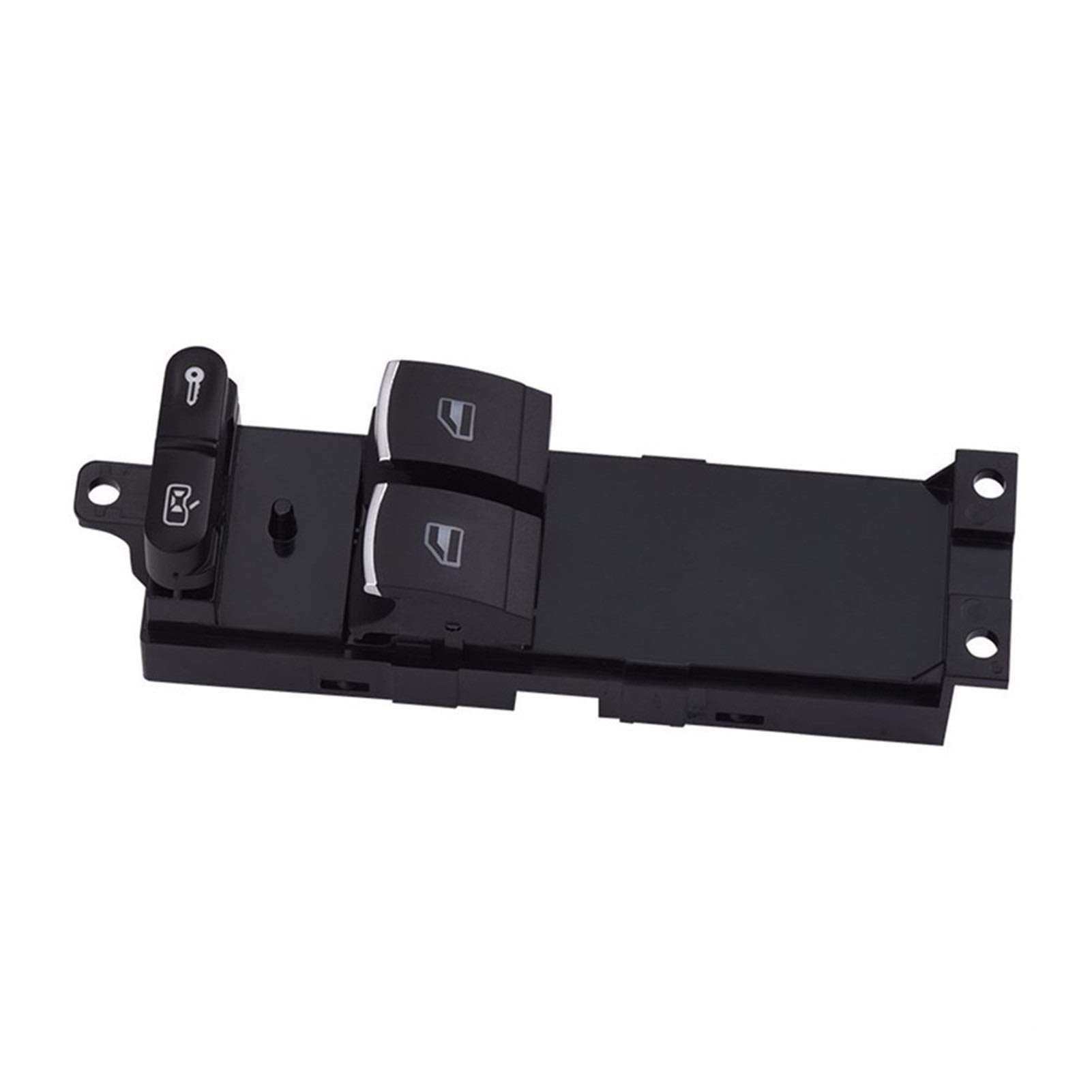 BWZJS Fensterheber-Steuerschalter, for Golf, MK4, for Jetta, for Bora, for Passat, B5, for, for Octavia, 3B1867171D 1J3959857A Autofensterschalter(White) von BWZJS