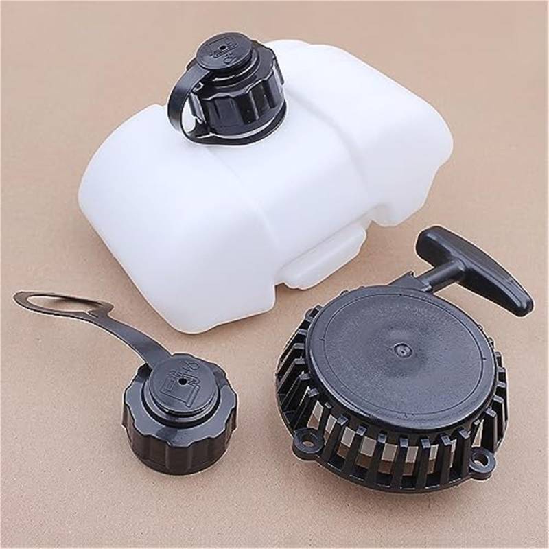 BWZJS Gas-Kraftstofftankdeckel-Rewind-Recoil-Starter-Kit, for Robin, NB411 CG411 RBC411 Motorsense, Ersatzteile Garten-Tankdeckel von BWZJS