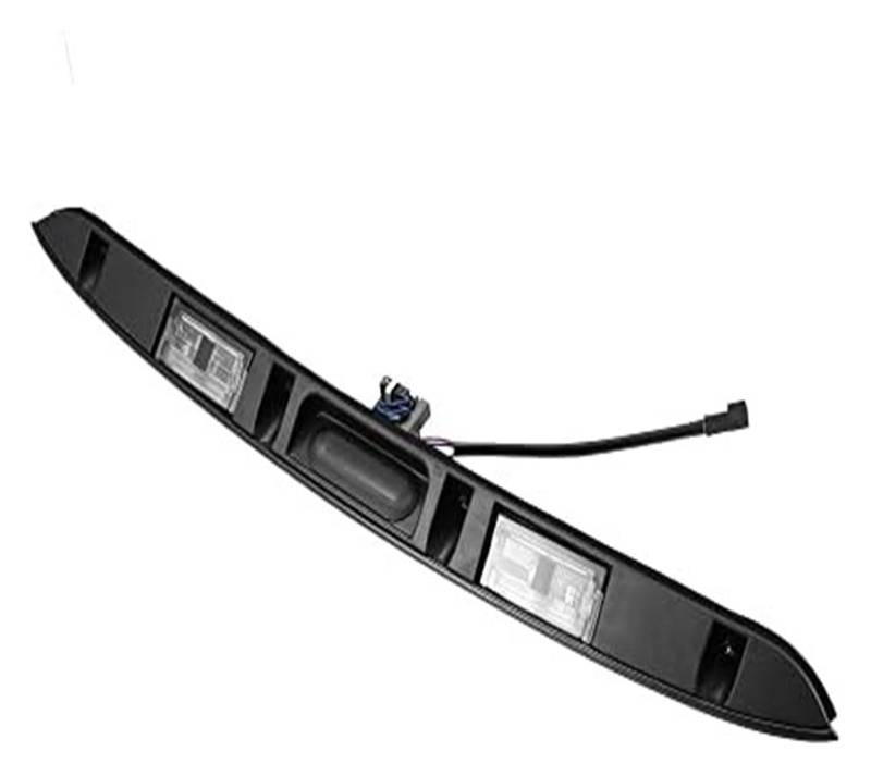 BWZJS Heckklappengriff mit Lampe Kofferraumdeckelgriff, for, 323i 325i 330i Heckklappenentriegelungsgriff Kofferraum-Heckklappen-Zuggriff 51137170966 Heckklappenverkleidung Schalter für Kofferraumgri von BWZJS