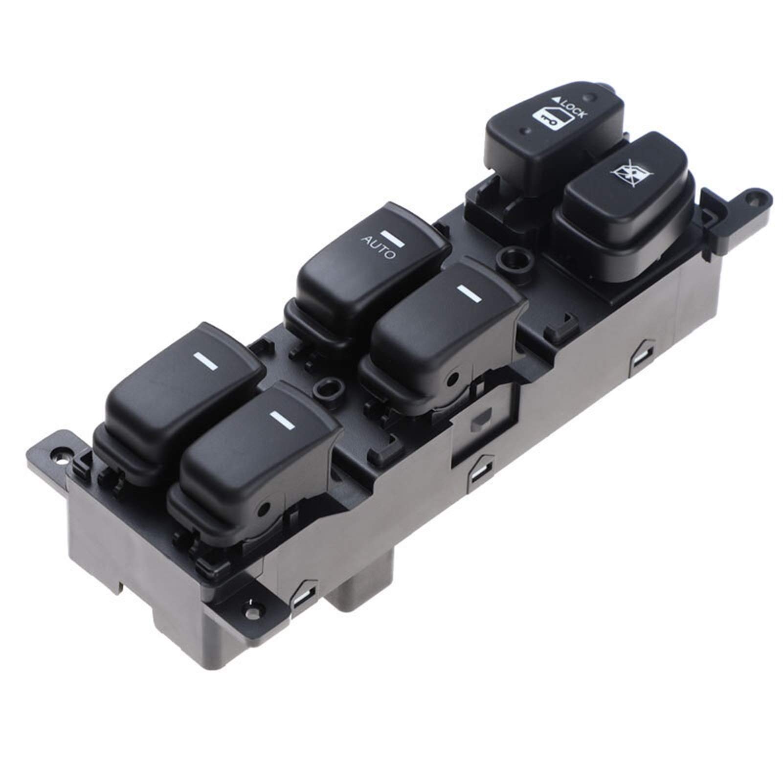 BWZJS Linkslenker-Fenster-Hauptschalter-Knopf, elektrischer Auto-Fensterheber-Steuerschalter 2008 2009 2010, for Hyundai, NF Sonata 93570-3K600 935703K600 Autofensterschalter(Black) von BWZJS