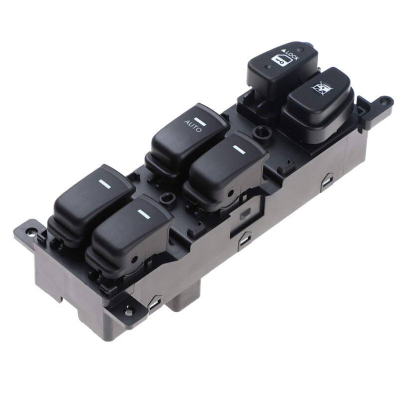 BWZJS Linkslenker-Fenster-Hauptschalter-Knopf, elektrischer Auto-Fensterheber-Steuerschalter 2008 2009 2010, for Hyundai, NF Sonata 93570-3K600 935703K600 Autofensterschalter(Black) von BWZJS