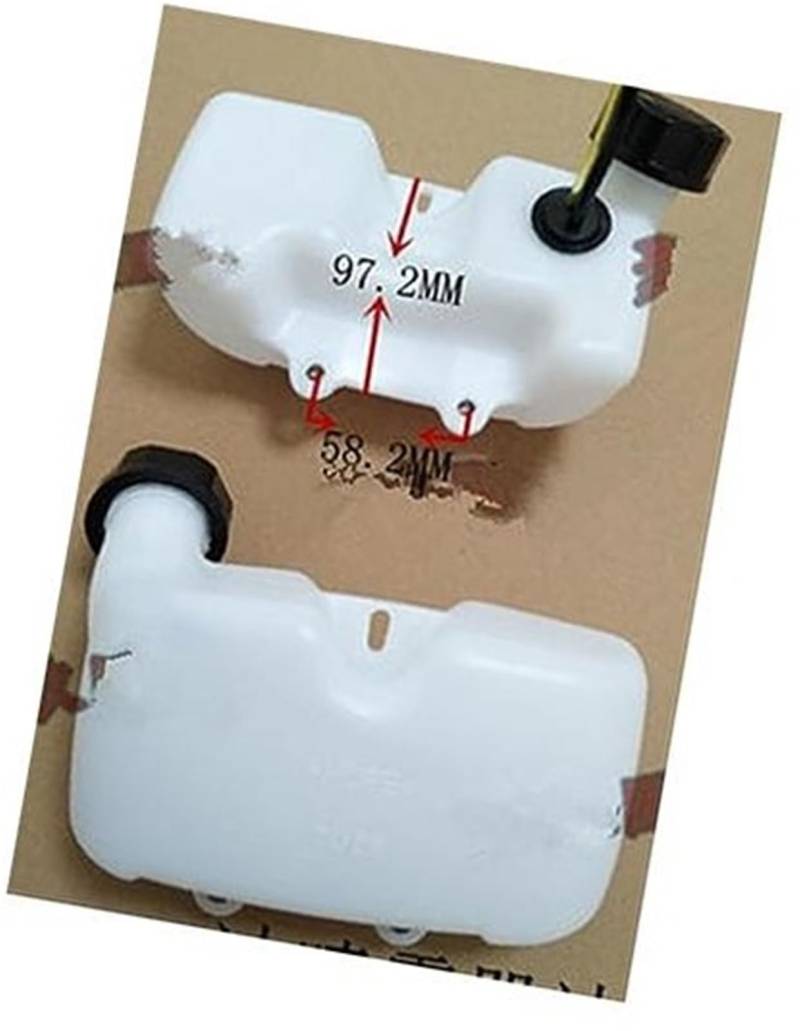 BWZJS Trimmer-KRAFTSTOFFTANK Verschiedene, for CHINESISCH, for Robin, STRIMMER-BÜRSTENSCHNEIDER, HECKEN-RASENTRIMMER-Sprayer-Teile, for Komatsu, für Garten-Tankdeckel(Black Tu26) von BWZJS