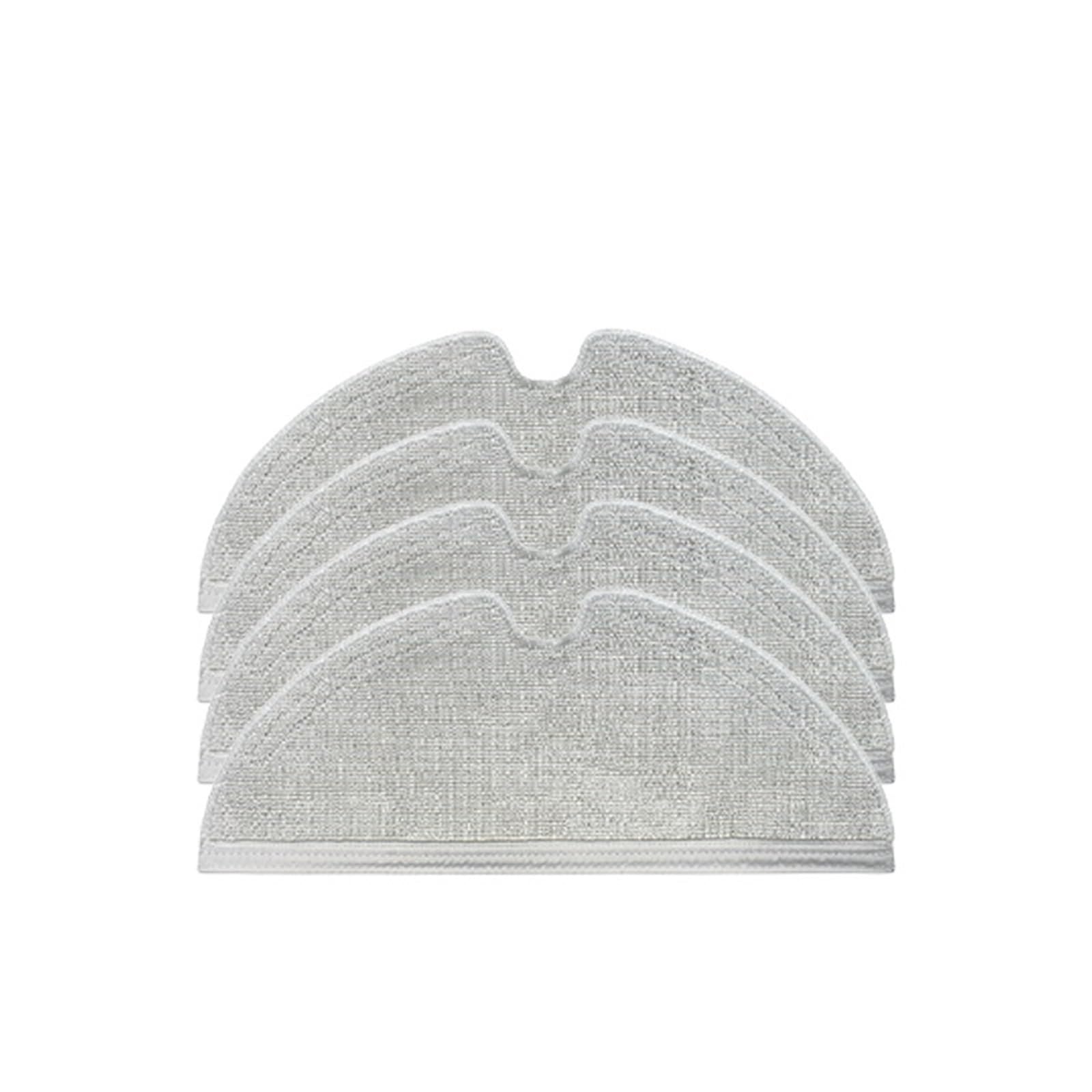 BWZJS for Dreame, Bot D9 MAX Roboter-Staubsauger-Zubehör, for Dreame, Bot L10 Pro Hepa-Filter Hauptbürste Mopptuch Ersatz Ersatzteil Roboterstaubsauger-Ersatzkit(4pcs-01) von BWZJS