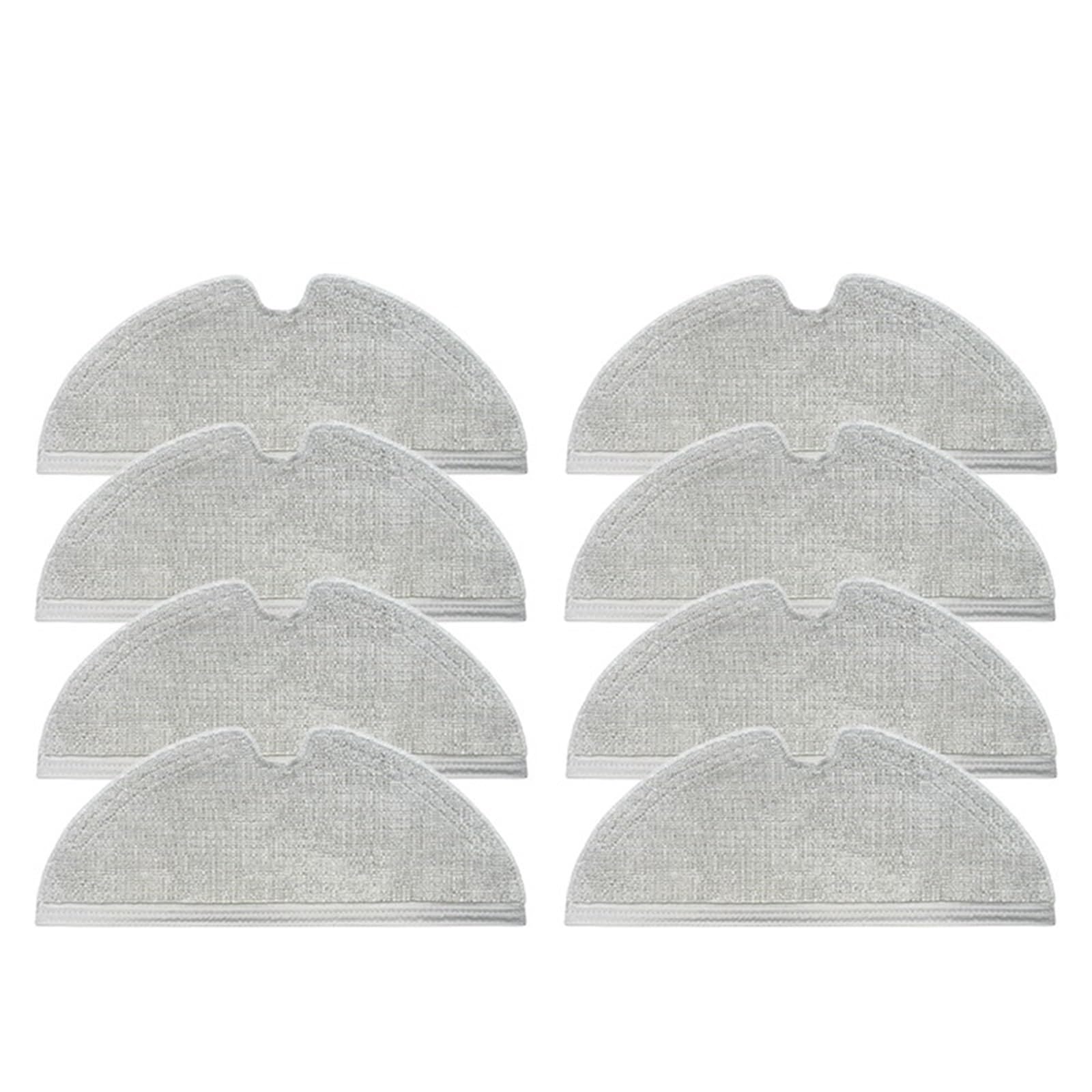 BWZJS for Dreame, Bot D9 MAX Roboter-Staubsauger-Zubehör, for Dreame, Bot L10 Pro Hepa-Filter Hauptbürste Mopptuch Ersatz Ersatzteil Roboterstaubsauger-Ersatzkit(8pcs) von BWZJS