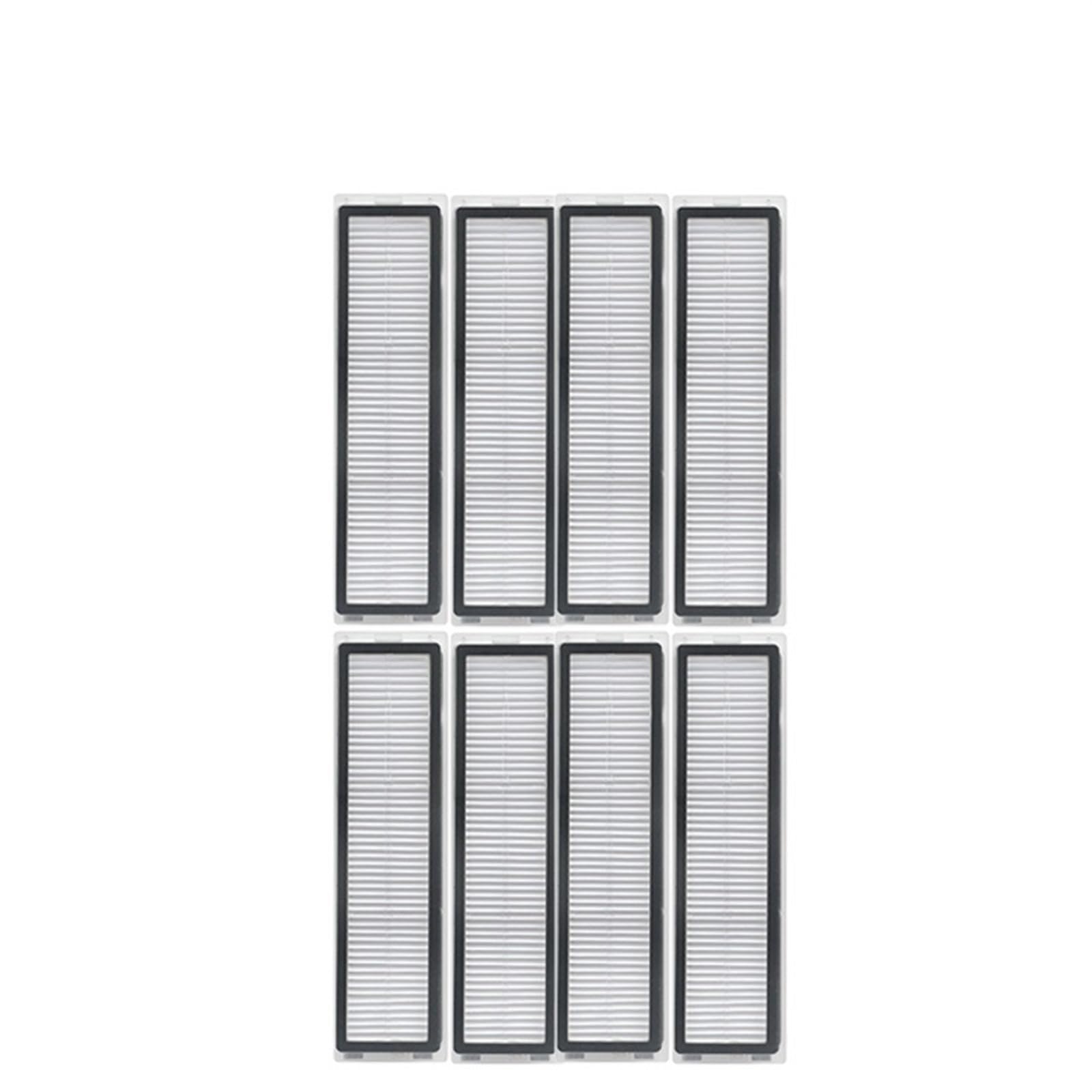 BWZJS for Dreame, Bot D9 MAX Roboter-Staubsauger-Zubehör, for Dreame, Bot L10 Pro Hepa-Filter Hauptbürste Mopptuch Ersatz Ersatzteil Roboterstaubsauger-Ersatzkit(8pcs-01) von BWZJS