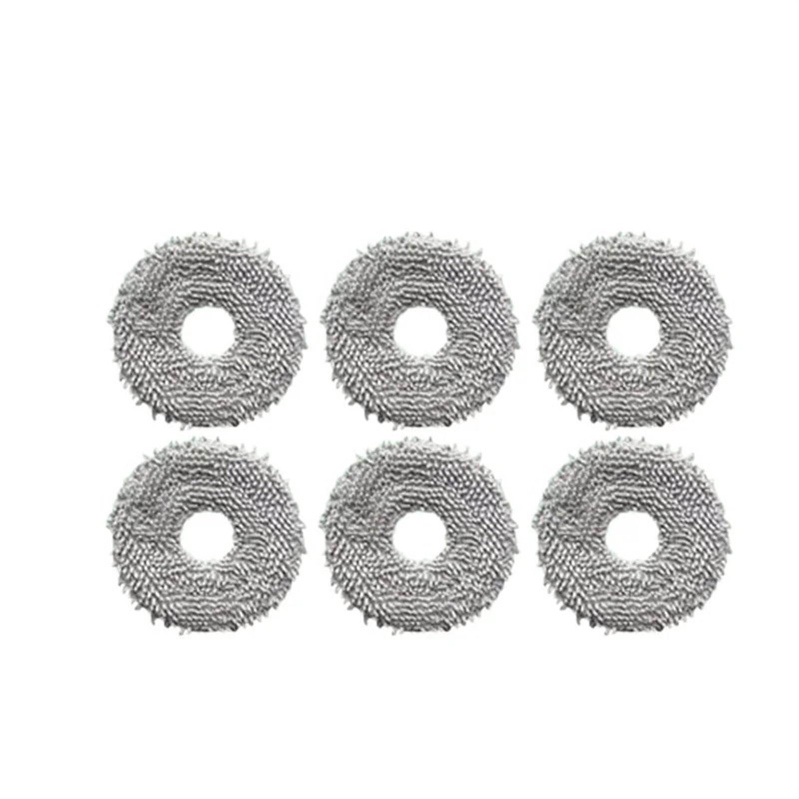 BWZJS for Dreame, Bot L10s Pro L10s Ultra Roboter-Staubsauger-Ersatzteile, Gummi-/Seitenbürste, Abdeckung, Filter, Wischlappen, Staubbeutel optional Roboterstaubsauger-Ersatzkit(6PCS) von BWZJS