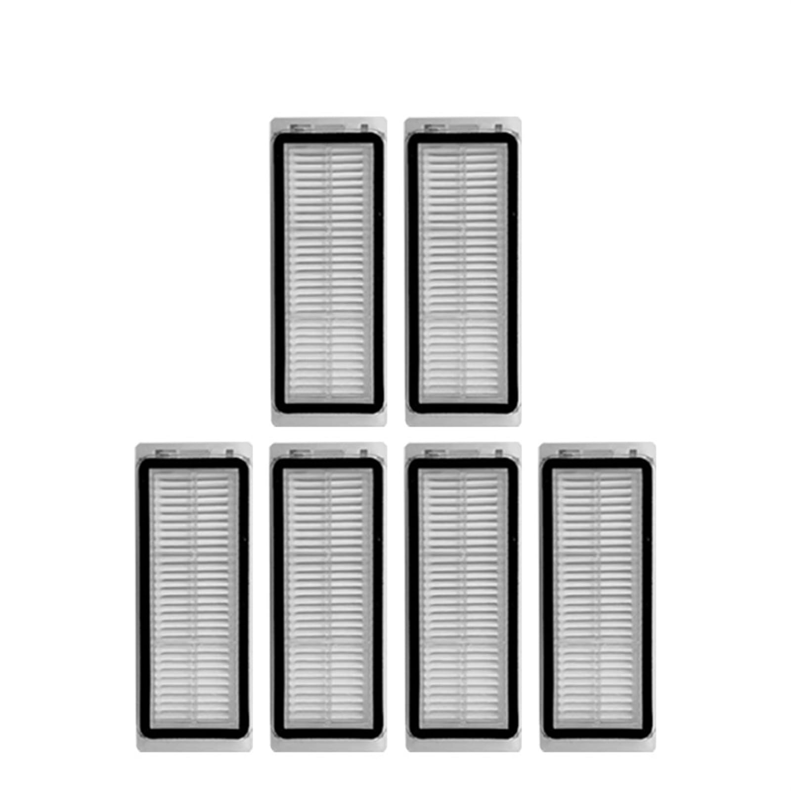 BWZJS for Dreame, Bot L20 Ultra / X20 Pro Zubehör Wichtigsten Seite Pinsel Hepa-Filter Mopp Staubbeutel Roboter Staubsauger Ersatzteile Roboterstaubsauger-Ersatzkit(6pcs-03) von BWZJS