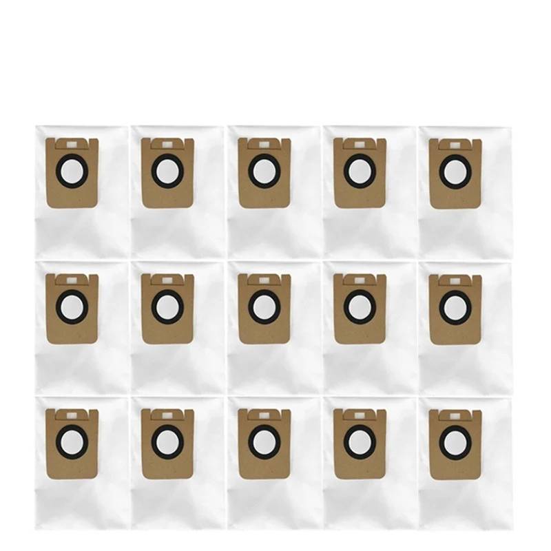BWZJS for Dreame, Bot Z10 Pro / L10 Plus Zubehör Staubbeutel HEPA-Filter Wichtigsten Pinsel Mopp Roboter Staubsauger Ersatzteile Roboterstaubsauger-Ersatzkit(15PCS) von BWZJS