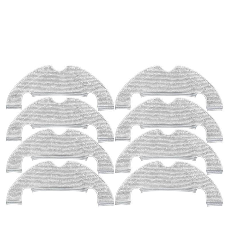 BWZJS for Dreame, Bot Z10 Pro / L10 Plus Zubehör Staubbeutel HEPA-Filter Wichtigsten Pinsel Mopp Roboter Staubsauger Ersatzteile Roboterstaubsauger-Ersatzkit(8PCS) von BWZJS