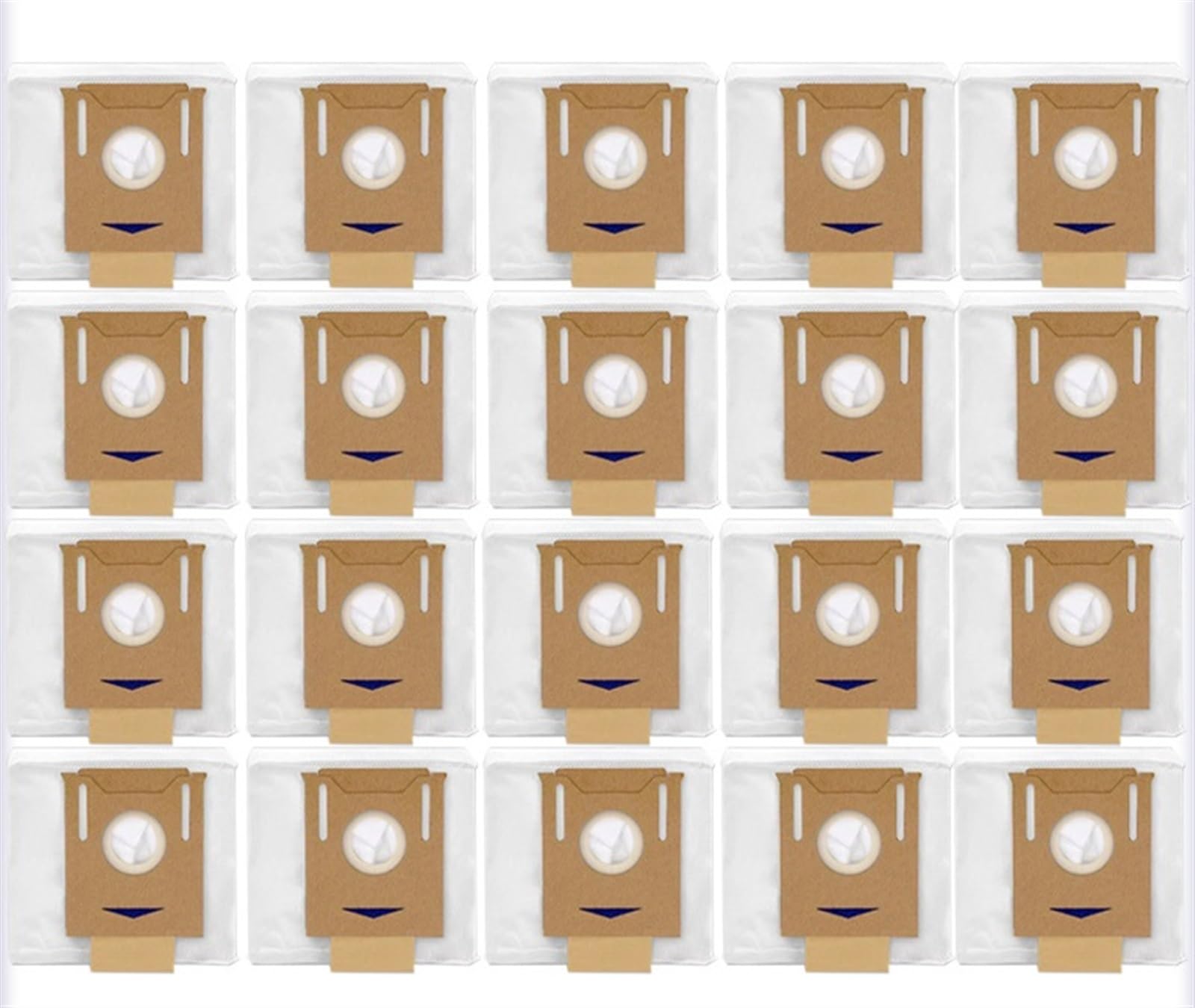 BWZJS for Ecovacs Deebot T9 AIVI T8 AIVI N8 Pro Staubbeutel Teile Hauptseitenbürste HEPA-Filter Roboter-Staubsauger Ersatzzubehör Roboterstaubsauger-Ersatzkit(20pcs) von BWZJS