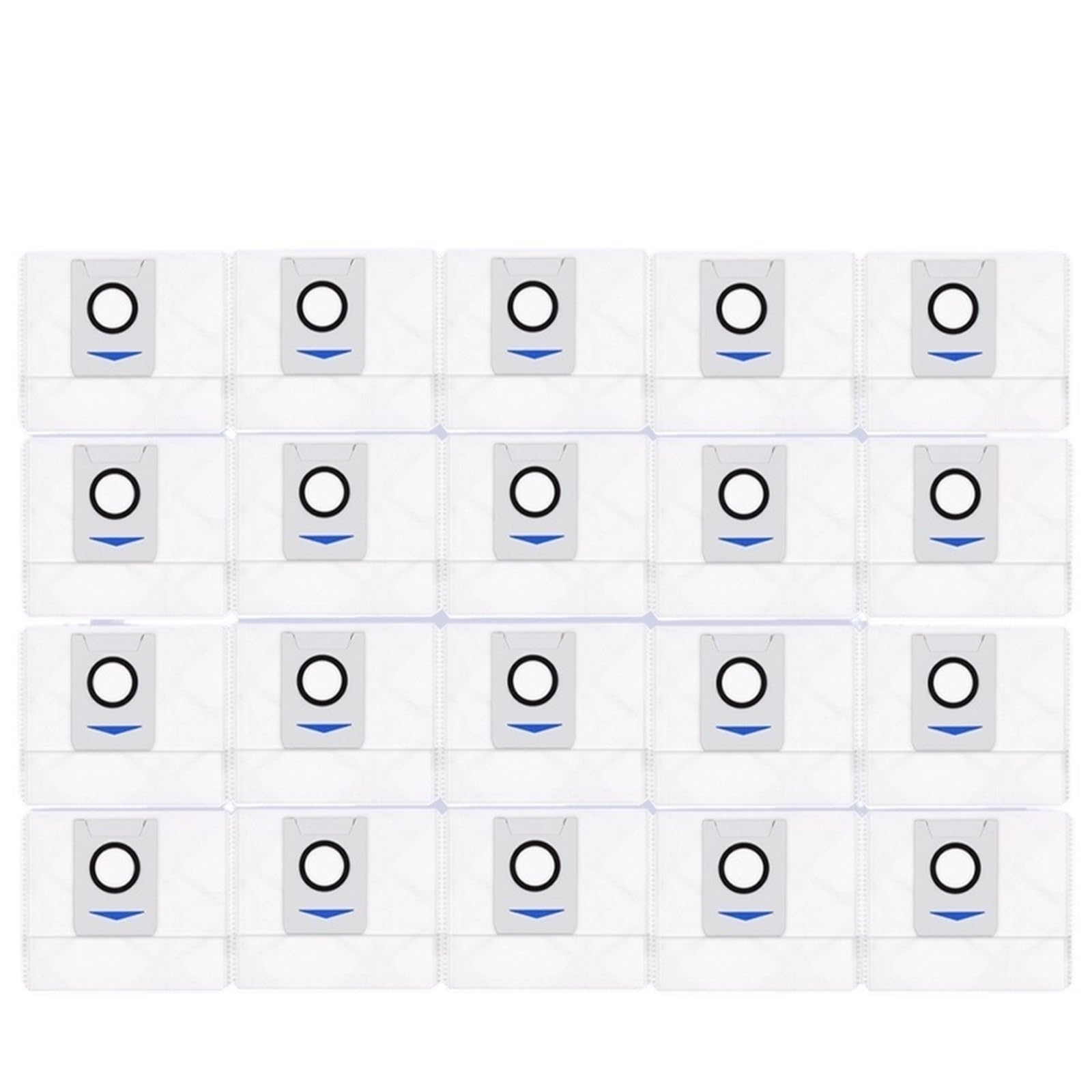 BWZJS for Ecovacs Deebot X1 Omni / T10 Omni Zubehör Roboter Staubsauger Teile Staubbeutel Hepa-Filter Wichtigsten Seite Pinsel mopp Mülleimer Roboterstaubsauger-Ersatzkit(20PCS) von BWZJS