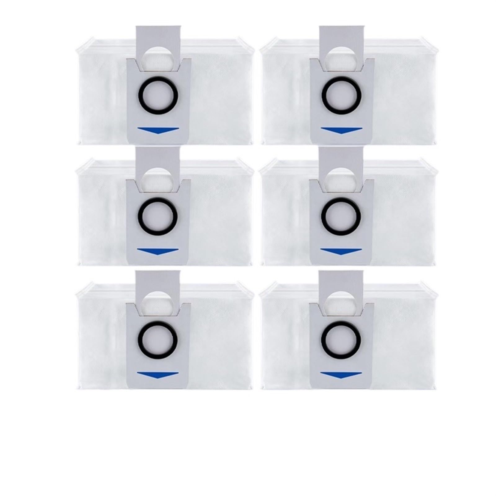 BWZJS for Ecovacs Deebot X1 Omni Zubehör Roboter Staubsauger Mopp Tuch Staubbeutel HEPA-Filter Hauptbürste Lappen Austauschbare Ersatzteile Roboterstaubsauger-Ersatzkit(6pcs) von BWZJS