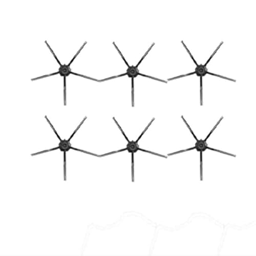 BWZJS for Roborock, S7 S70 S75 S7Max s7MaxV T7S Plus Hauptbürste Hepa-Filter Mops Ersatzteile Robotic Staubsauger Zubehör Roboterstaubsauger-Ersatzkit(6pcs-02) von BWZJS