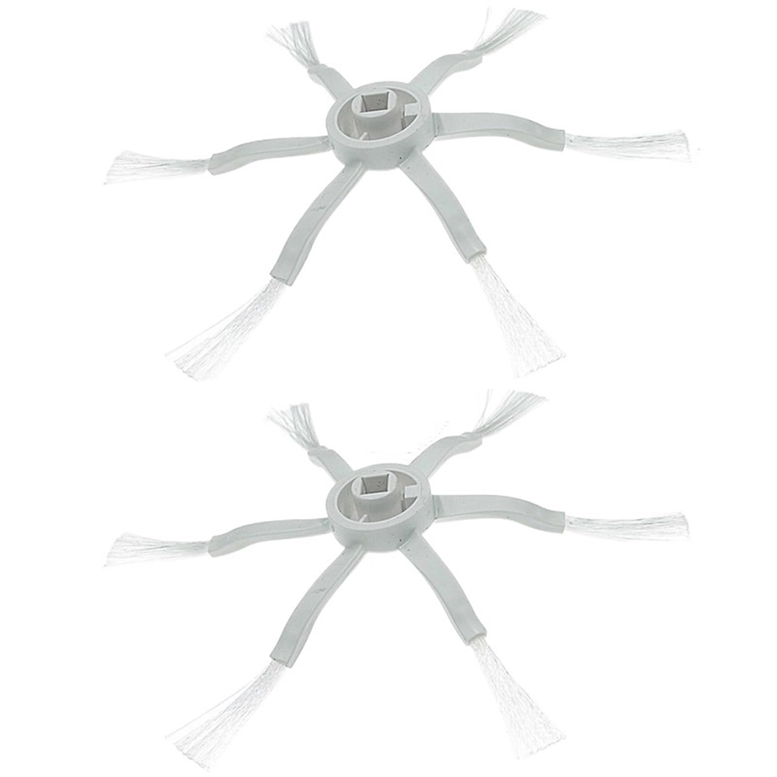 BWZJS for Xiaomi, MIJIA Roboter Vakuum Mopp 3S Zubehör Staubsauger Ersatzteile Ersatz kit Wichtigsten Pinsel Hepa-Filter Mopp Tuch Roboterstaubsauger-Ersatzkit(2PCS 6A Brush) von BWZJS