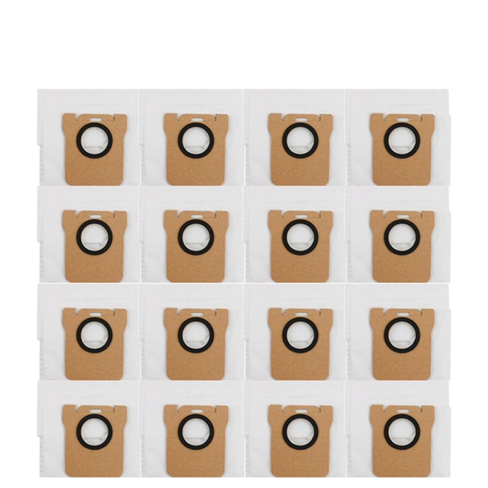 BWZJS for Xiaomi, Mijia Omni 1S B101CN B116 Zubehör Wichtigsten Seite Pinsel Hepa-Filter Mopp Staubbeutel Roboter Staubsauger Ersatzteile Roboterstaubsauger-Ersatzkit(16pcs) von BWZJS
