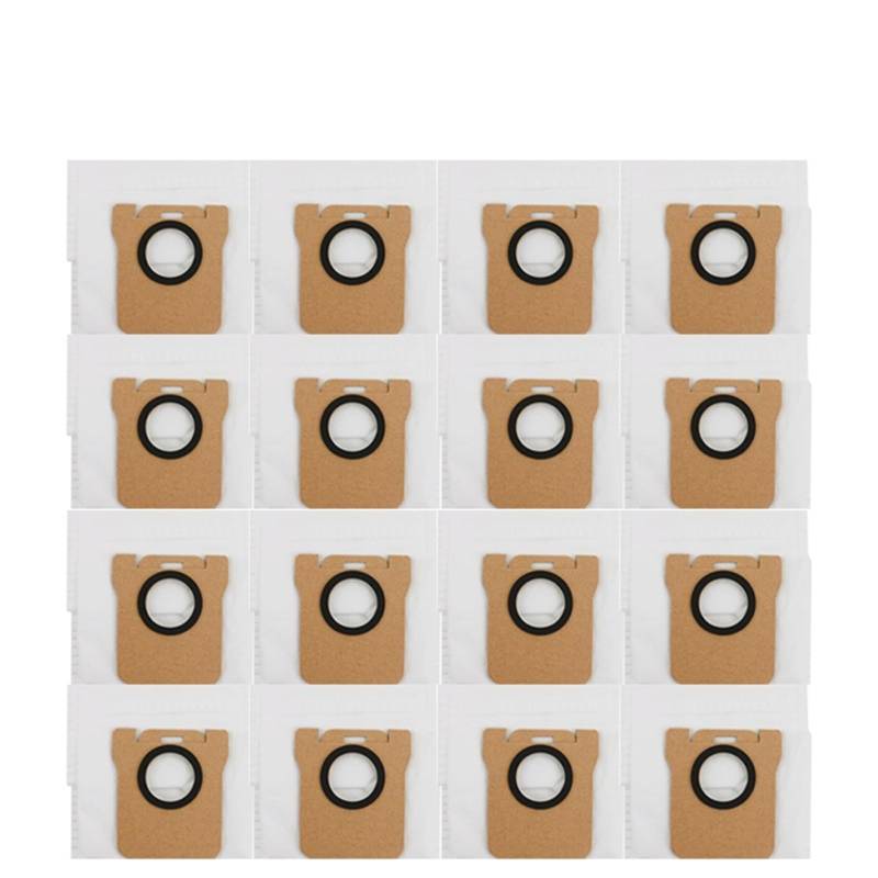 BWZJS for Xiaomi, Mijia Omni 1S B101CN B116 Zubehör Wichtigsten Seite Pinsel Hepa-Filter Mopp Staubbeutel Roboter Staubsauger Ersatzteile Roboterstaubsauger-Ersatzkit(16pcs) von BWZJS