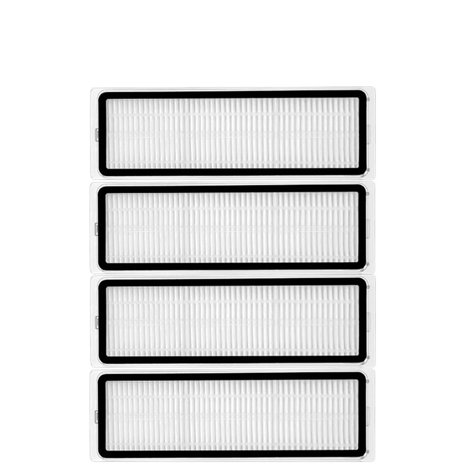 BWZJS for Xiaomi, Roboter-Staubsauger S10+ / S10 Plus Zubehör, Hauptseitenbürste, Hepa-Filter, Mopp, Lappen, Tuch, Ersatzteile Roboterstaubsauger-Ersatzkit(4pcs) von BWZJS