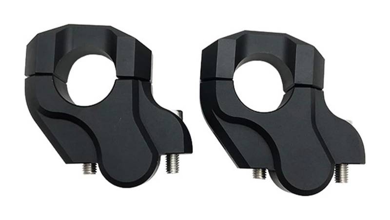 Motorrad Lenker Riser Für B&MW Für R1200GS R1250GS R1200 R 1200 GS Für Adventure R1250GSA 2013-2022 Motorrad Riser Lenker Lenker Halterung Riser Klemme Lenkererhöhungen(Schwarz) von BXBDEKQGL