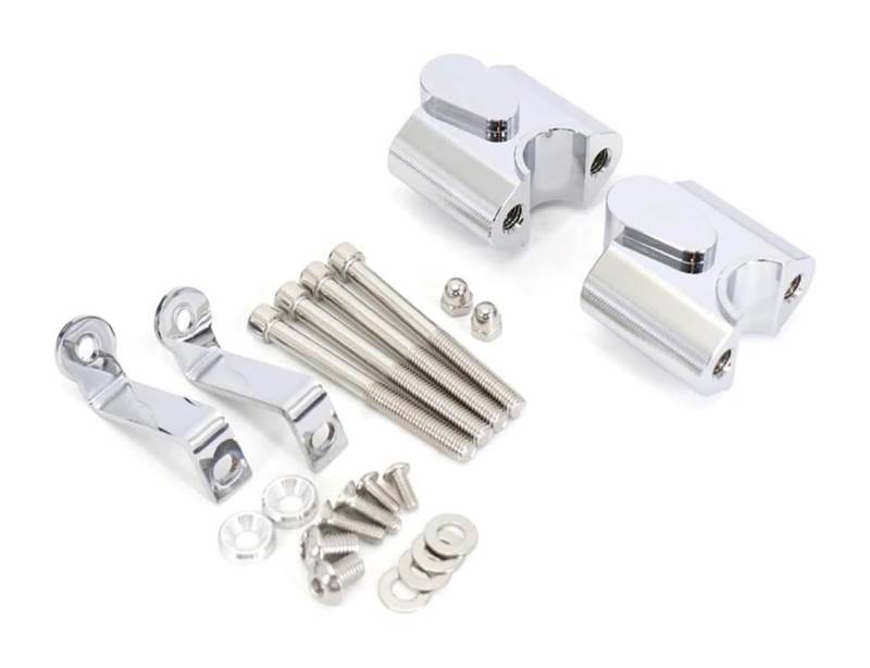 Motorrad Lenker Riser Für B&MW Für R18 Für Classic 2021 2022 Motorrad Lenker Erhöhung Riser Bar Clamp Mount Motorrad Bar Riser Lenkererhöhungen von BXBDEKQGL