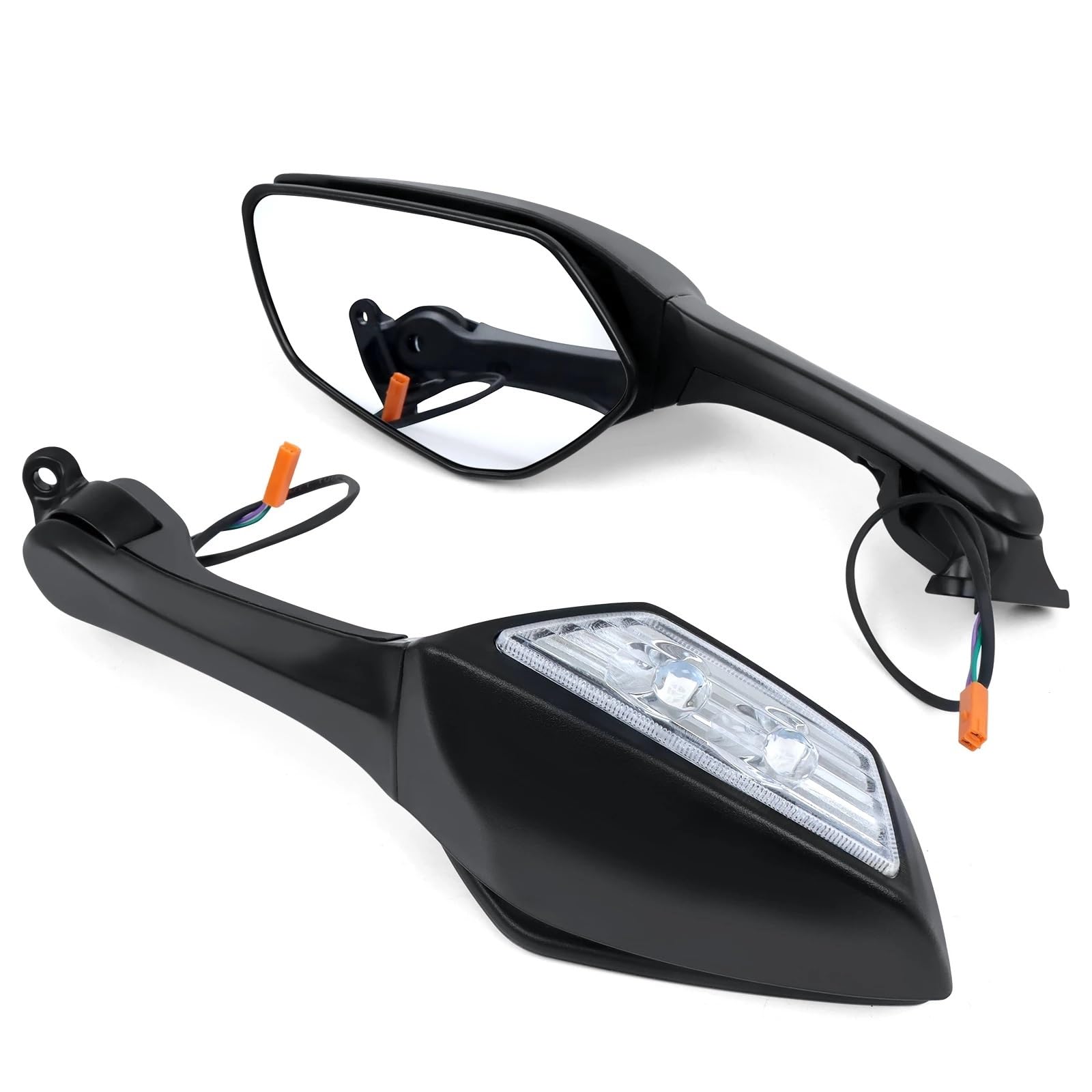 Motorrad Spiegel Motorrad Rearview Außenspiegel Mit Blinker Licht Seite Spiegel Für K&AWASAKI Für Ninja 400 2018 2019 2020 2021 2022 Lenkerendenspiegel Motorrad Spiegel Motorrad Rearview Außenspiegel Mit Blinker Licht Seite Spiegel Für K&AWASAKI Für Ninja 400 2018 2019 2020 2021 2022 Lenkerendenspiegel von BXBDEKQGL