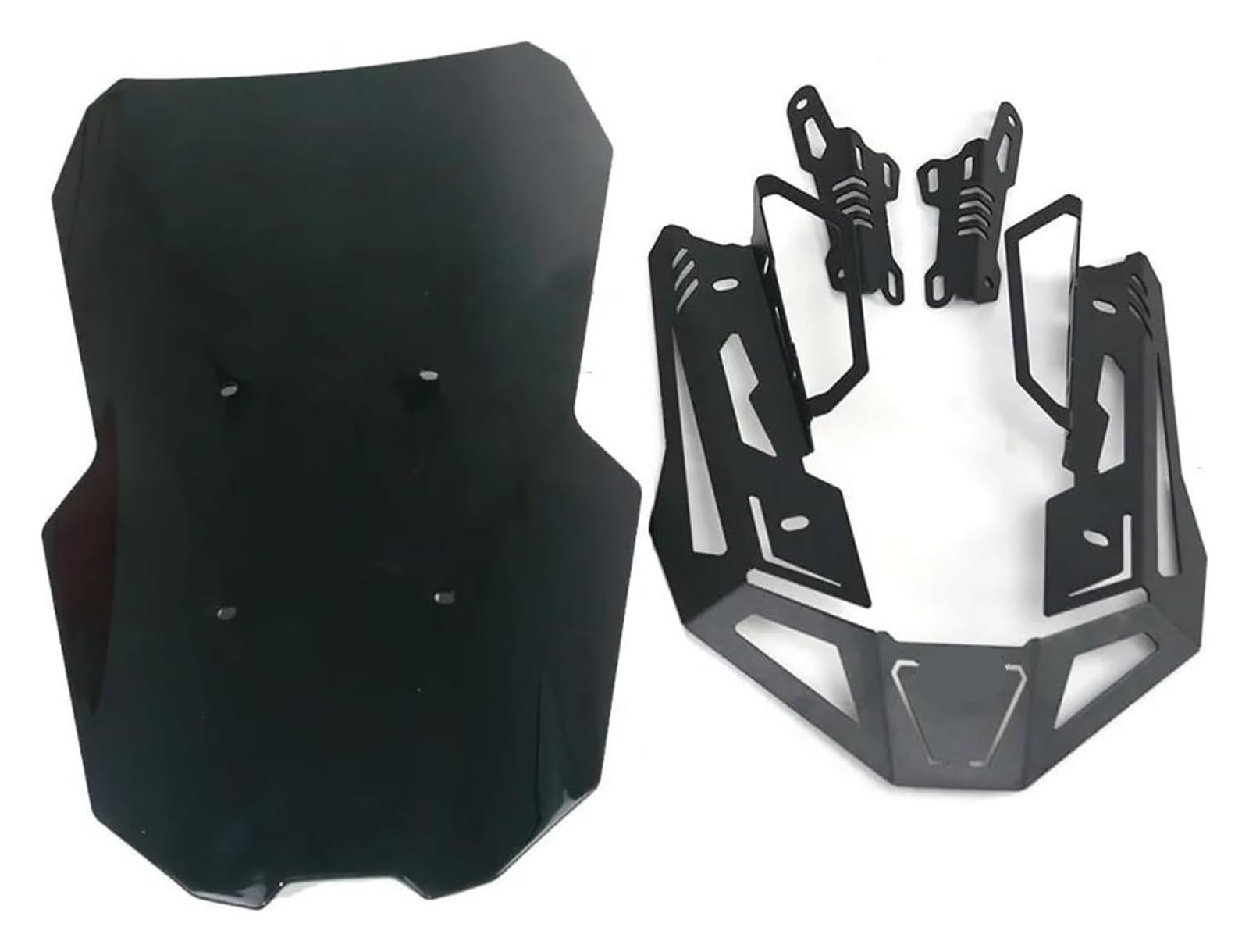 Motorrad Windabweiser Für ADV 160 Adv160 2020-2023 Frontscheibe Acryl Windschutz Windabweiser Motorrad Zubehör Windschild Spoiler(1) von BXBDEKQGL