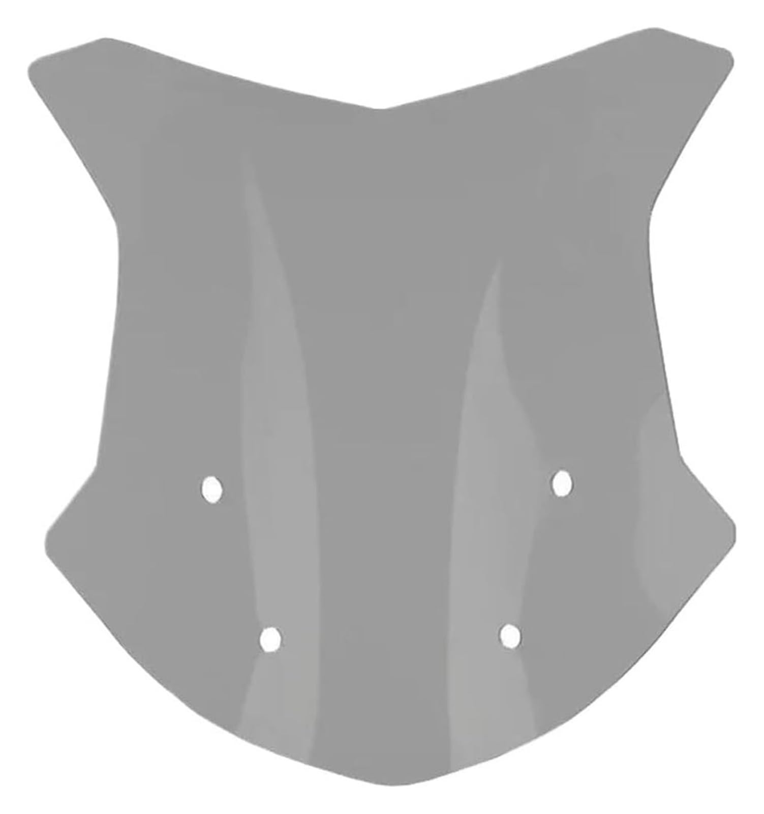 Motorrad Windabweiser Für B&enelli Für TRK702 Für TRK702X TRK 702X702X 2023 Motorrad Touring Wind Schild Bildschirm Frontscheibe Windschutzscheibe Windschild Spoiler(Light Gray) von BXBDEKQGL