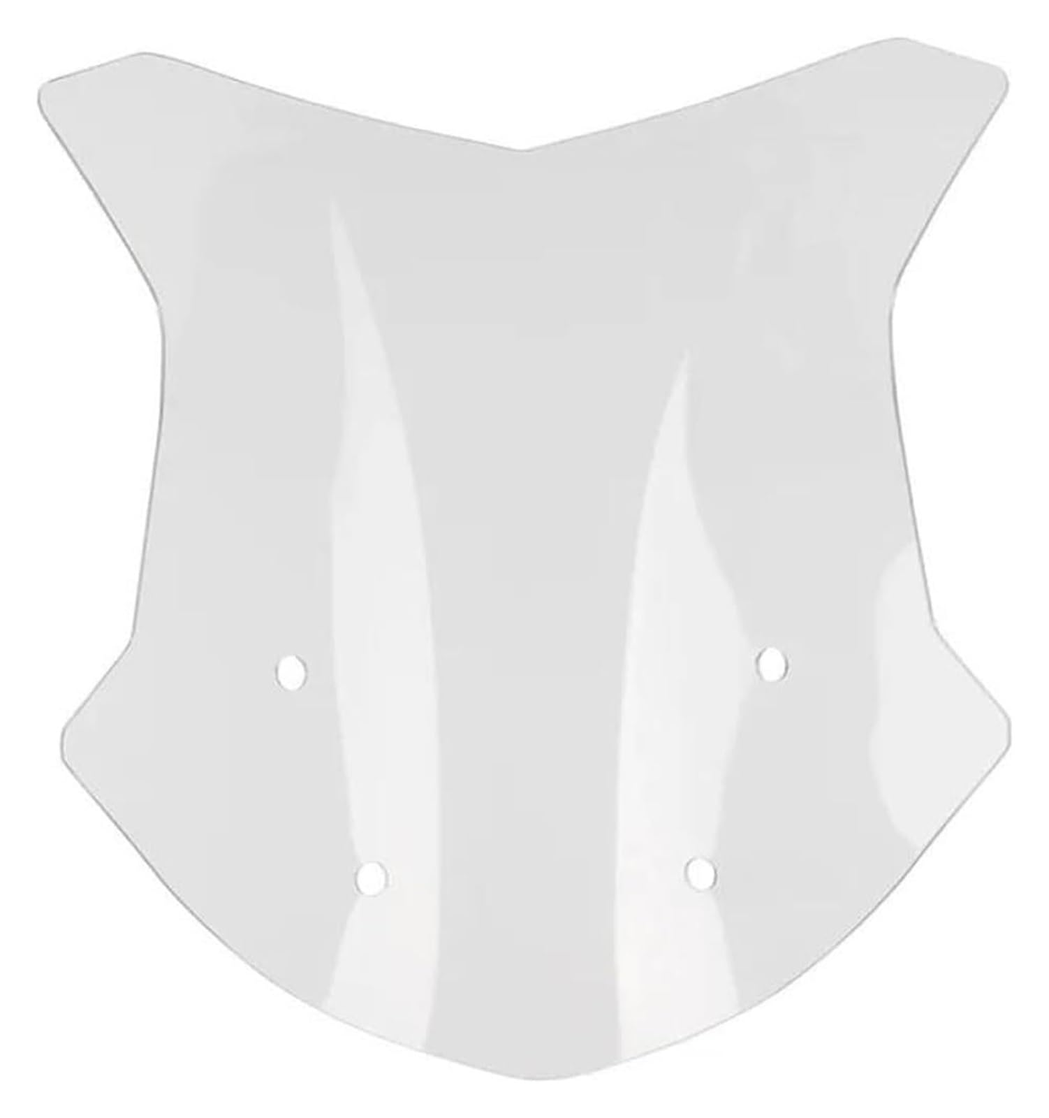Motorrad Windabweiser Für B&enelli Für TRK702 Für TRK702X TRK 702X702X 2023 Motorrad Touring Wind Schild Bildschirm Frontscheibe Windschutzscheibe Windschild Spoiler(Transparent) von BXBDEKQGL