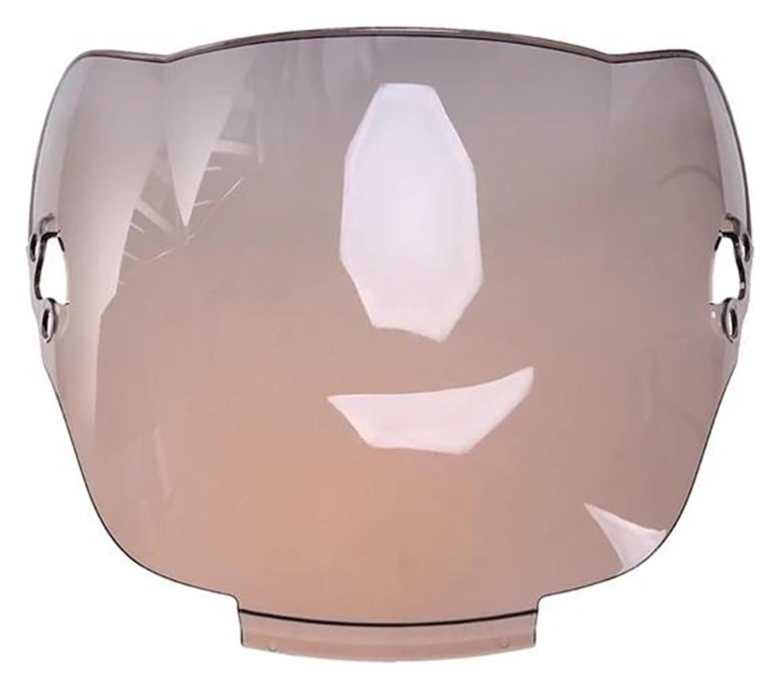 Motorrad Windabweiser Für CBR 600 F2 1991–1994 Motorrad-Windschutzscheibe, Roller-Windschutzscheibe, Doppelte Blase, Lenkt Den Wind Ab Windschild Spoiler(Smoke) von BXBDEKQGL
