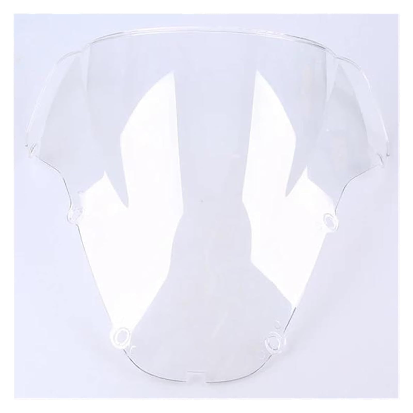 Motorrad Windabweiser Für CBR 900 RR 929 2000-2001 Motorrad Windschutzscheibe Windschutzscheibe Double Bubble Windabweiser Windschild Spoiler(Schwarz) von BXBDEKQGL