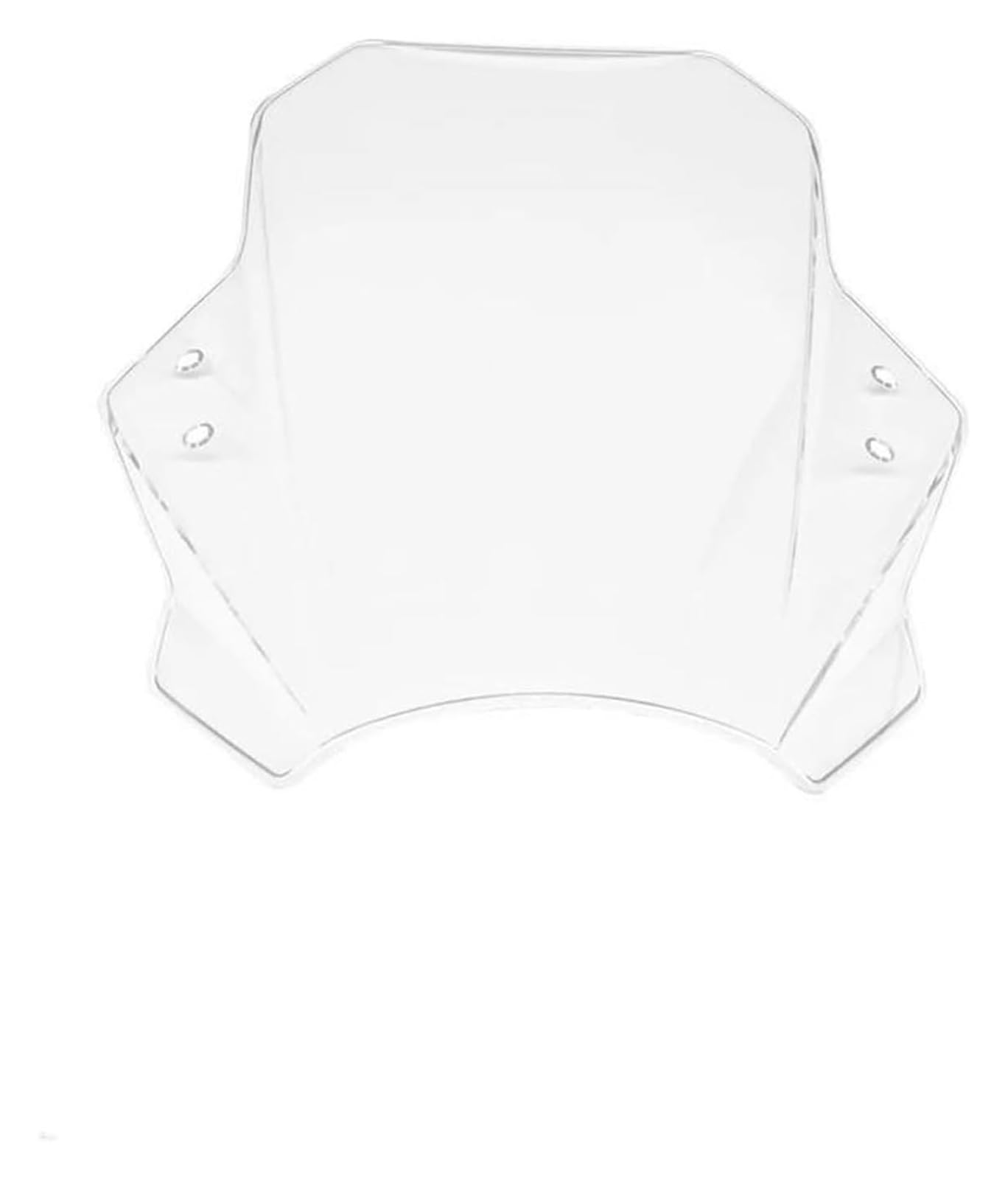 Motorrad Windabweiser Für CBR600RR CB1000R GXSR 600 750 MT-07 MT-09 Universal Einstellbare Windschutzscheibe Motorrad Windschutzscheibe Windschutzscheibenabdeckungen Windschild Spoiler(Schwarz) von BXBDEKQGL